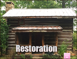 Historic Log Cabin Restoration  Burnside, Kentucky